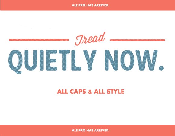 Ale Pro: A Versatile Display Font for Modern Branding