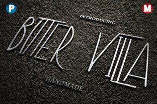 Bitter Villa: A Font That Elevates Your Brand