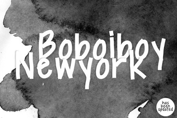 Boboiboy Newyork: A Font That Elevates Branding with Style