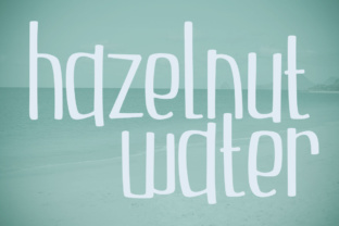 Font Choice That Changes Everything: Hazelnut Water for Your Brand
