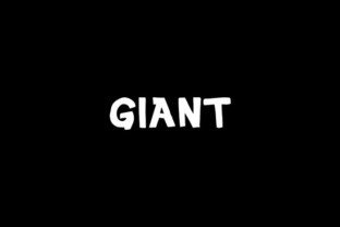 Giant: A Typeface That Speaks Volumes