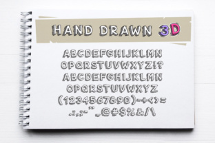 Hand Drawn 3D: A Versatile Font for Digital Marketing Success