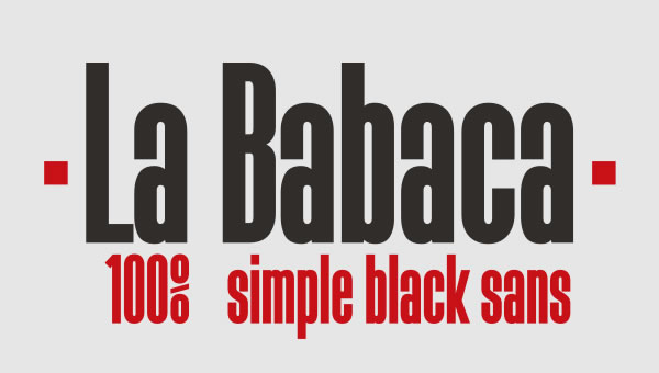 La Babaca: A Versatile Sans Serif for Editorial Design