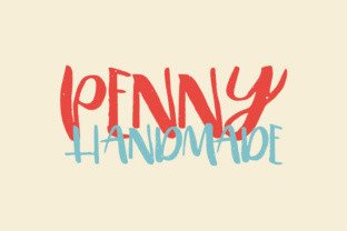 Penny Handmade: A Display Font for Campaign Creativity