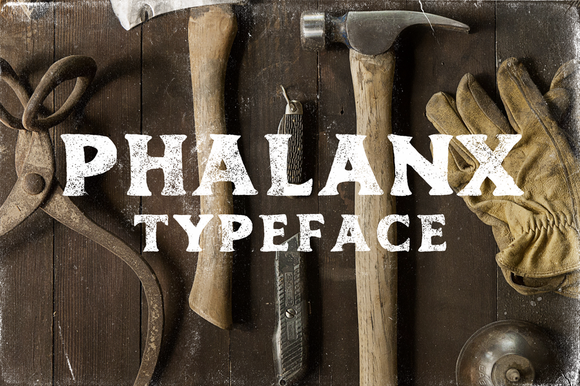 Phalanx: A Vintage-Inspired Display Font for Editorial Design