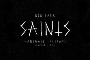 Saints: A Display Font for Editorial Expression