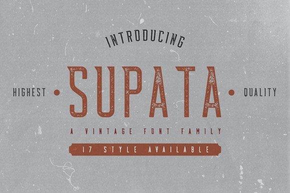 Supata Family: The Font That Elevates Your Campaigns