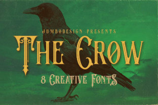 The Crow: A Versatile Serif Font for Campaign Creativity