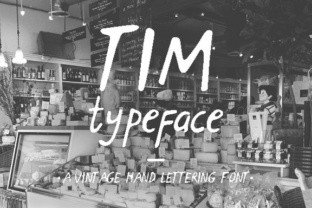 Tim: A Versatile Display Font for Editorial Design